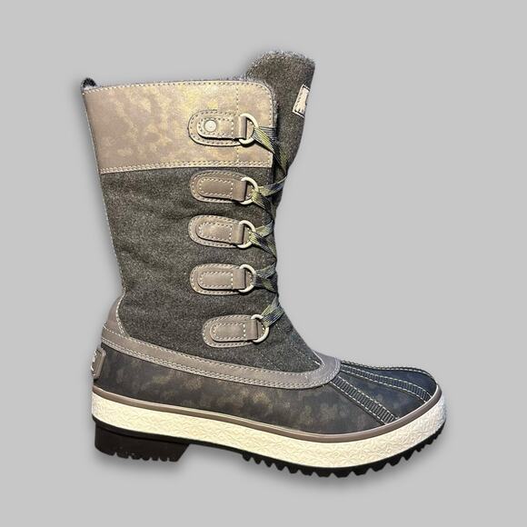 UGG Australia Waterproof Gray Winter Snow Boots - Women’s Size 5 - Picture 2 of 7